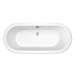 Trojan Savoy 1700 x 755mm Double Ended Freestanding Bath profile small image view 2 