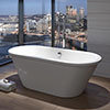 Trojan Savoy 1700 x 755mm Double Ended Freestanding Bath profile small image view 1 