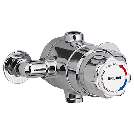 Bristan - Gummers 15mm Thermostatic Exposed Mixing Valve (no shut-off) - TS1503ECP-2000-MK