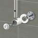 Triton Inclusive Extended Shower Kit with Grab Rail - Chrome/Grey - TSKCAREGRBCHR profile small image view 2 