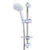 Triton Lewis and 8000 Series Shower Kit - White/Chrome - TSKFLEW8000WC profile small image view 1 