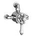 Trafalgar Dual Exposed Thermostatic Shower Pack (inc. Valve, Elbow + Fixed Shower Head) profile small image view 2 