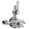 Hudson Reed Topaz Twin Exposed Thermostatic Shower Valve - TSVT101 profile small image view 1 