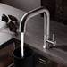 Crosswater - Cucina Tube Side Lever Kitchen Mixer - Stainless Steel - TU713DS profile small image view 3 