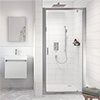 Toreno Pivot 8mm Easy Fit Shower Door profile small image view 1 