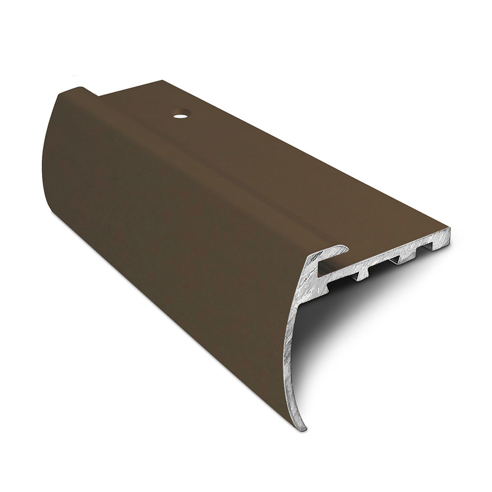 Genesis 5mm Bronze Bullnose Aluminium Vinyl Nosing