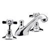 Traditional 3 Tap Hole Basin Mixer - Chrome - IJ327 profile small image view 1 