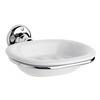 Traditional Ceramic Soap Dish & Holder - ATD001 profile small image view 1 