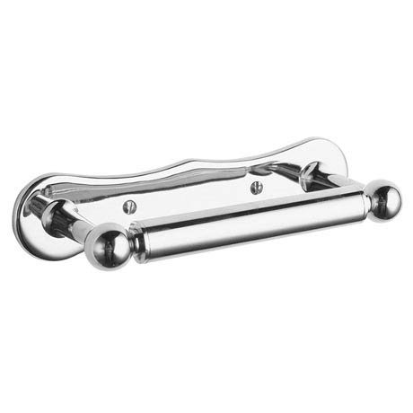 Traditional Toilet Roll Holder - Chrome - LH301