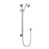 Lancaster Traditional Dual Concealed Thermostatic Shower Valve + Slider Rail profile small image view 2 
