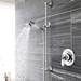 Traditional Shower Slide Rail Kit - Chrome - ITY310 profile small image view 2 