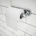 Hudson Reed Traditional Toilet Roll Holder - Chrome profile small image view 2 