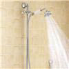 Traditional Triple Concealed Shower Valve with Diverter, 8" Fixed Shower Head, 4 Body Jets & Slider profile small image view 2 