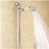 Traditional Triple Concealed Valve with Diverter, 12" Shower Head, Curved Arm, 4 Body Jets & Slider profile small image view 5 