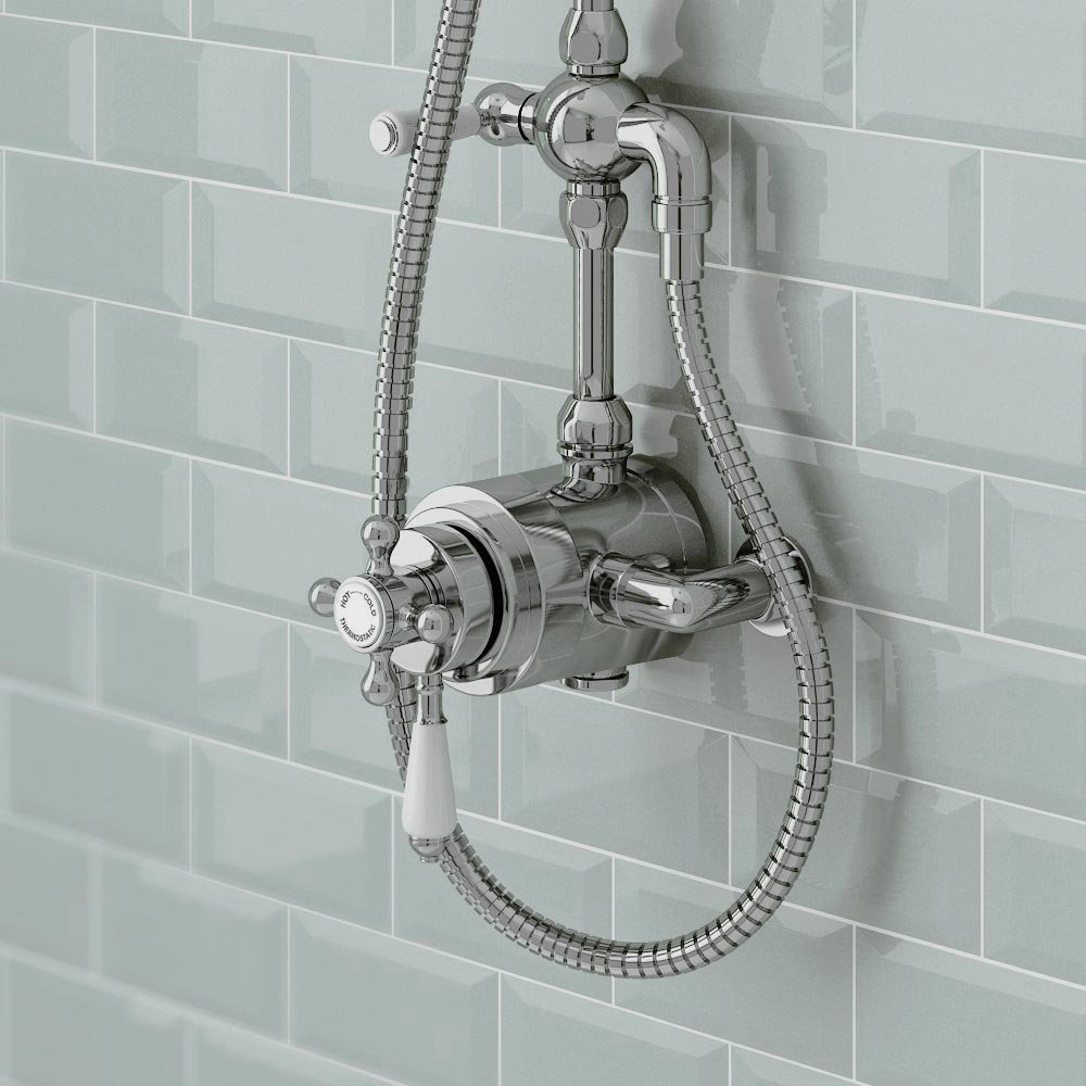 Trafalgar Traditional Luxury Rigid Riser Kit At Victorian Plumbing