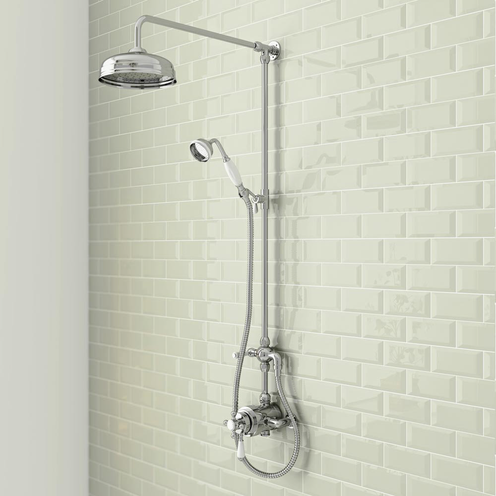 Victorian Showers. Rise shower