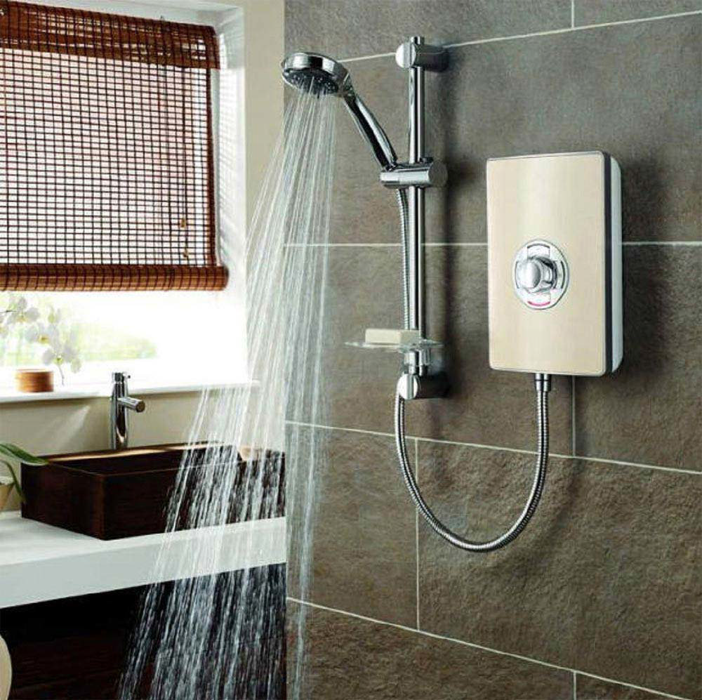 Triton - Aspirante 8.5kw Electric Shower - Riviera Sand - ASP08TLRSD at ...