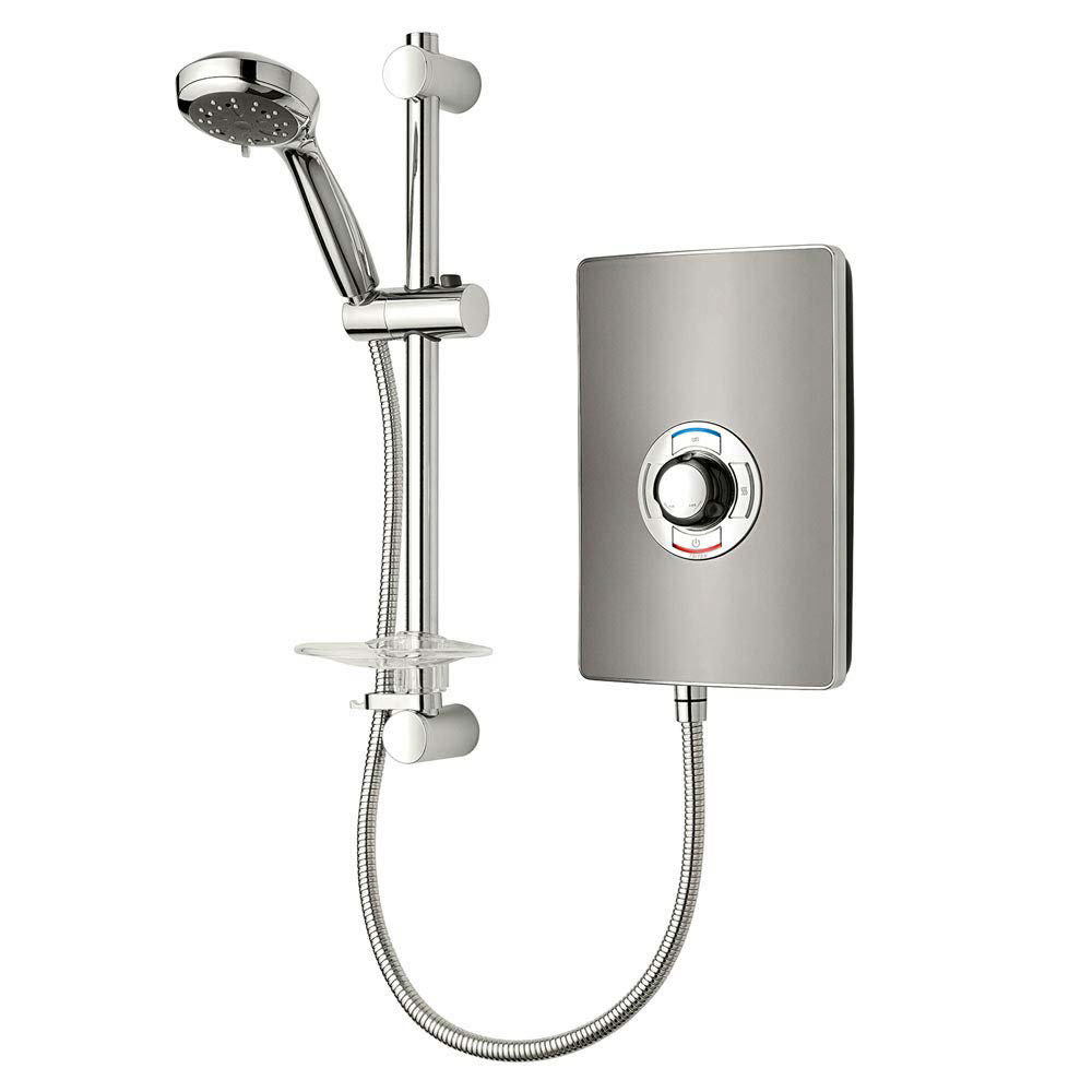 Shop Now Triton Aspirante Gun Metal 9 5kw Electric Shower