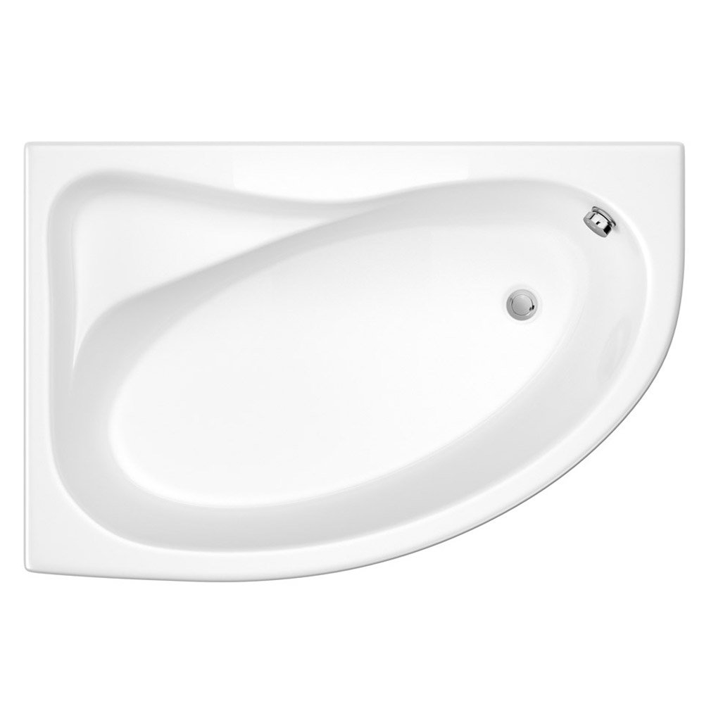 Trojan Classic 1535 x 1005 Offset Corner Bath with Nth Panel Left