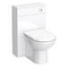 Toreno Gloss White Vanity Unit Suite + Single Ended Bath (3 Bath Size Options) profile small image view 4 
