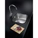 Rangemaster Atlantic Classic UB40 Stainless Steel Undermount Kitchen Sink 460 x 440mm profile small image view 2 