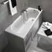 Villeroy and Boch O.novo Single Ended Rectangular Bath profile small image view 2 