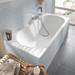 Villeroy and Boch O.novo Single Ended Rectangular Bath profile small image view 3 