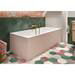 Villeroy and Boch Oberon 2.0 1800 x 800mm Double Ended Rectangular Bath profile small image view 2 