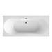 Villeroy and Boch Oberon 2.0 1800 x 800mm Double Ended Rectangular Bath profile small image view 6 