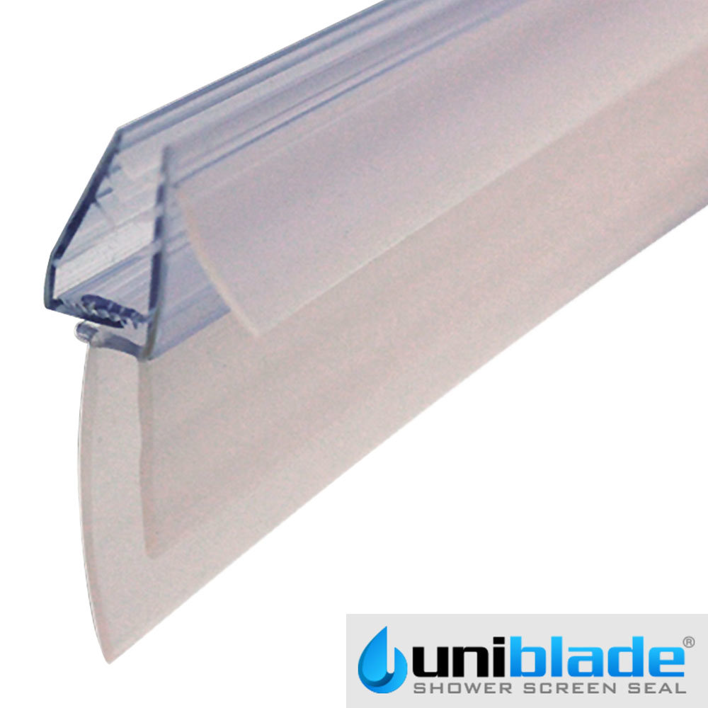 Uniblade Universal Shower Screen Seal For Straight Or Curved Glass