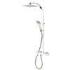 Triton Tees Thermostatic Bar Shower Mixer with Diverter & Kit - Chrome - UNTEBMDIV profile small image view 1 