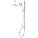 Aqualisa Unity Q Smart Shower Exposed with Adjustable and Ceiling Fixed Head profile small image view 2 