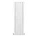 Urban Vertical Radiator - White - Double Panel (1600mm High) profile small image view 3 