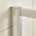 Hudson Reed Apex Hinged Shower Door Only - Various Size Options profile small image view 2 