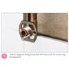 Nuie Fast-Fit Bracket for Bar Thermostats - A315 profile small image view 2 