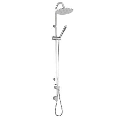 Ultra Destiny Rigid Riser Shower Kit with Concealed Outlet Elbow - Chrome - A3115