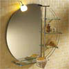 Ultra Magnum Mirror with Light & Glass Shelves - LQ310 profile small image view 1 