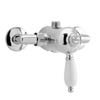 Ultra Nostalgic Exposed Manual Mixer Shower Valve | Victorian Plumbing