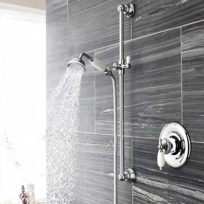Ultra Traditional Concealed Thermostatic Sequential Shower Valve at