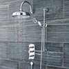 Ultra Traditional Triple Concealed Shower with Slide Rail Kit & Fixed Head profile small image view 1 