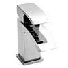 Nuie Vibe Cloakroom Mini Basin Mixer Tap inc. Waste profile small image view 1 