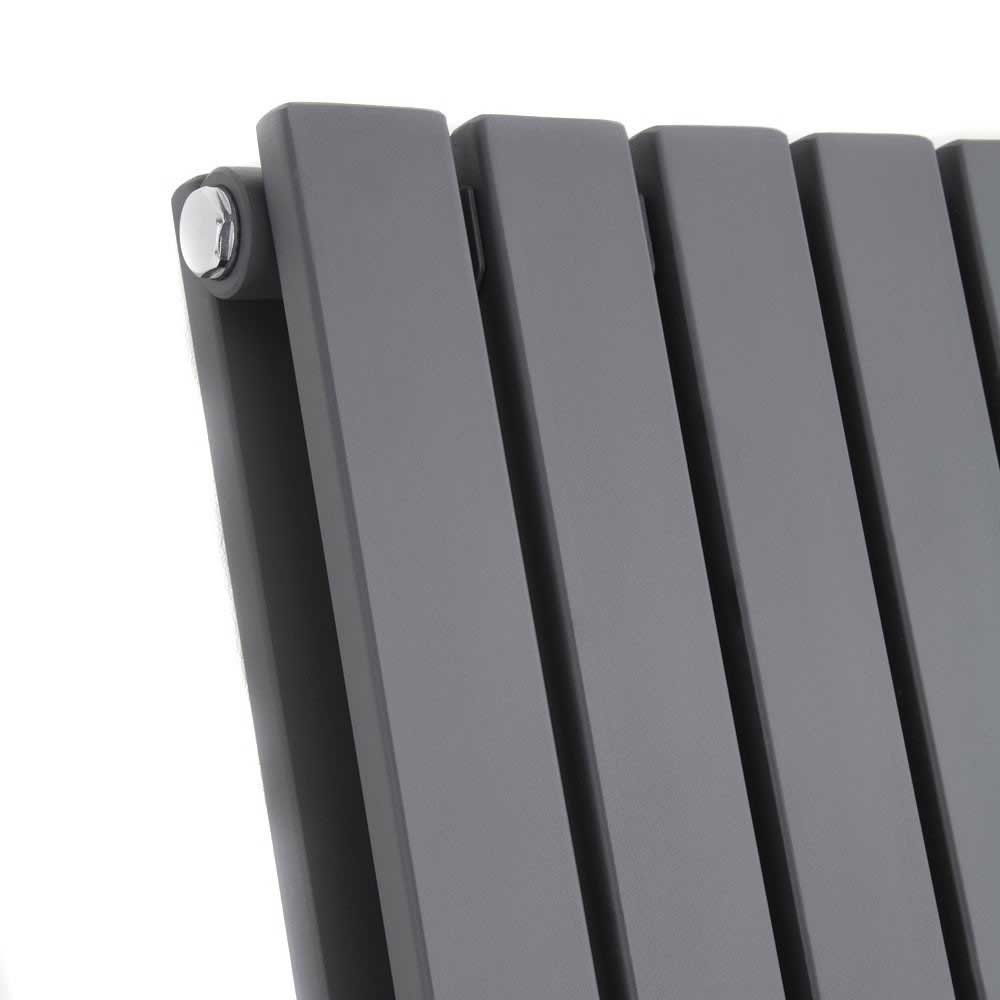 Urban Double Panel Horizontal Radiator | Anthracite | Available Now