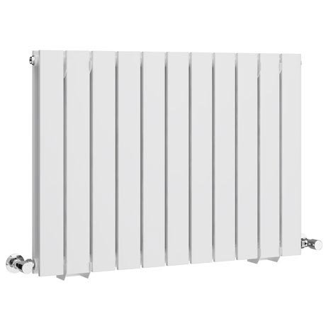 Urban Horizontal Radiator - White - Double Panel (600mm High)
