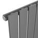 Urban Vertical Radiator - Anthracite - Single Panel (1600mm High) profile small image view 2 