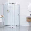 Roman Lumin8 One Door Offset Quadrant Shower Enclosure - Various Size Options profile small image view 1 