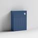 Venice Abstract WC Unit - Blue - 600mm profile small image view 3 