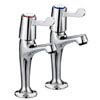 Bristan - Value Lever High Neck Pillar Taps with 3" Levers - VAL-HNK-C-CD profile small image view 1 