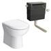 Valencia 1100mm Combination Bathroom Suite Unit with Basin + Round Toilet profile small image view 3 