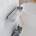 Venice Chrome 315mm Shower Basket profile small image view 3 