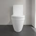 Villeroy and Boch Architectura Rimless Close Coupled Toilet (Bottom Entry Water Inlet) + Seat profile small image view 3 